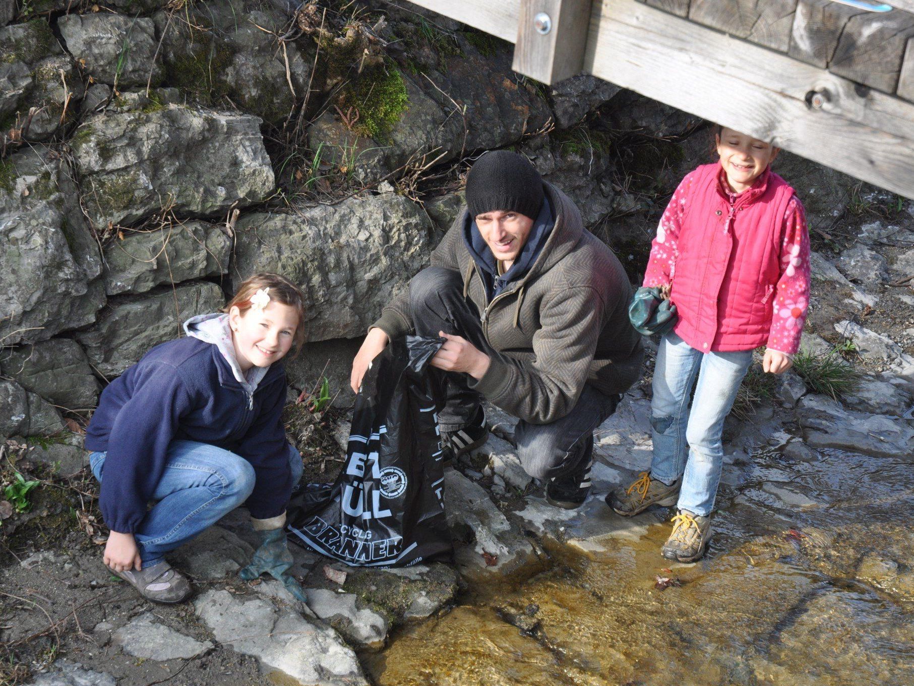 Im Vorderland wurde fleissig Müll gesammelt. Im Vorderland wurde fleissig Müll gesammelt.