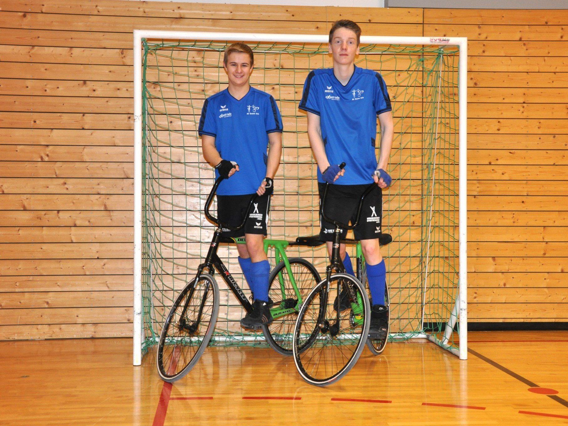 Das Sulner Radballduo hofft auf das EM Ticket. Das Sulner Radballduo hofft auf das EM Ticket.
