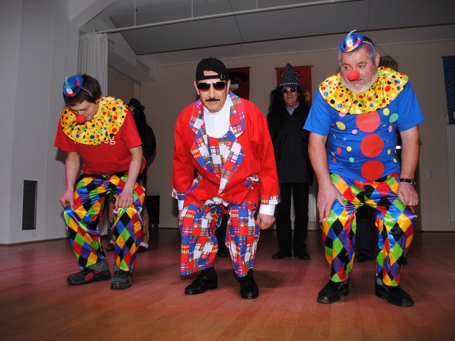 Die Clowneinlage vom Kameradschaftsbund Die Clowneinlage vom Kameradschaftsbund