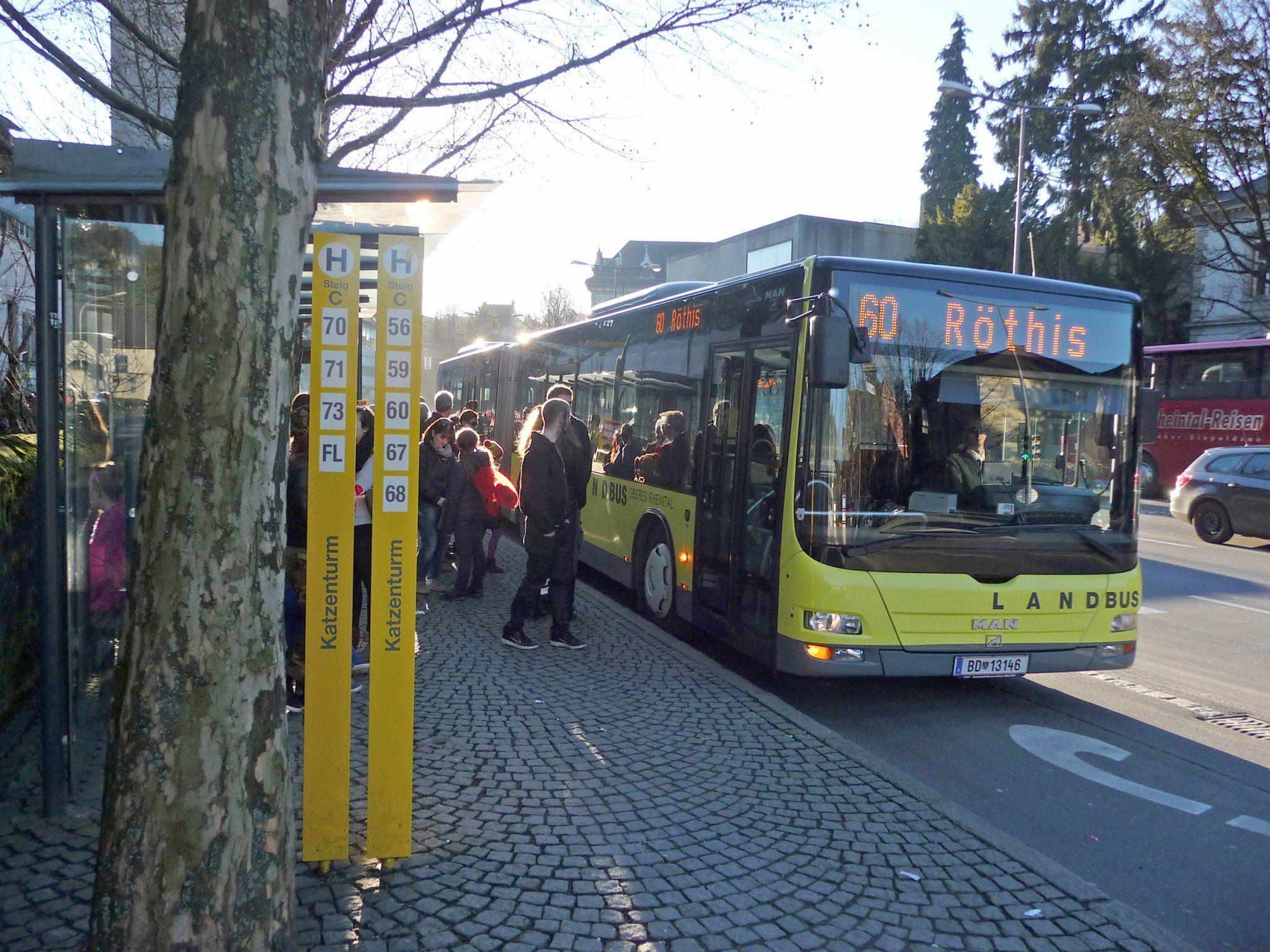 Der Zuspruch für den Landbus Oberes Rheintal war auch im 20. Jubiläumsjahr steigend.