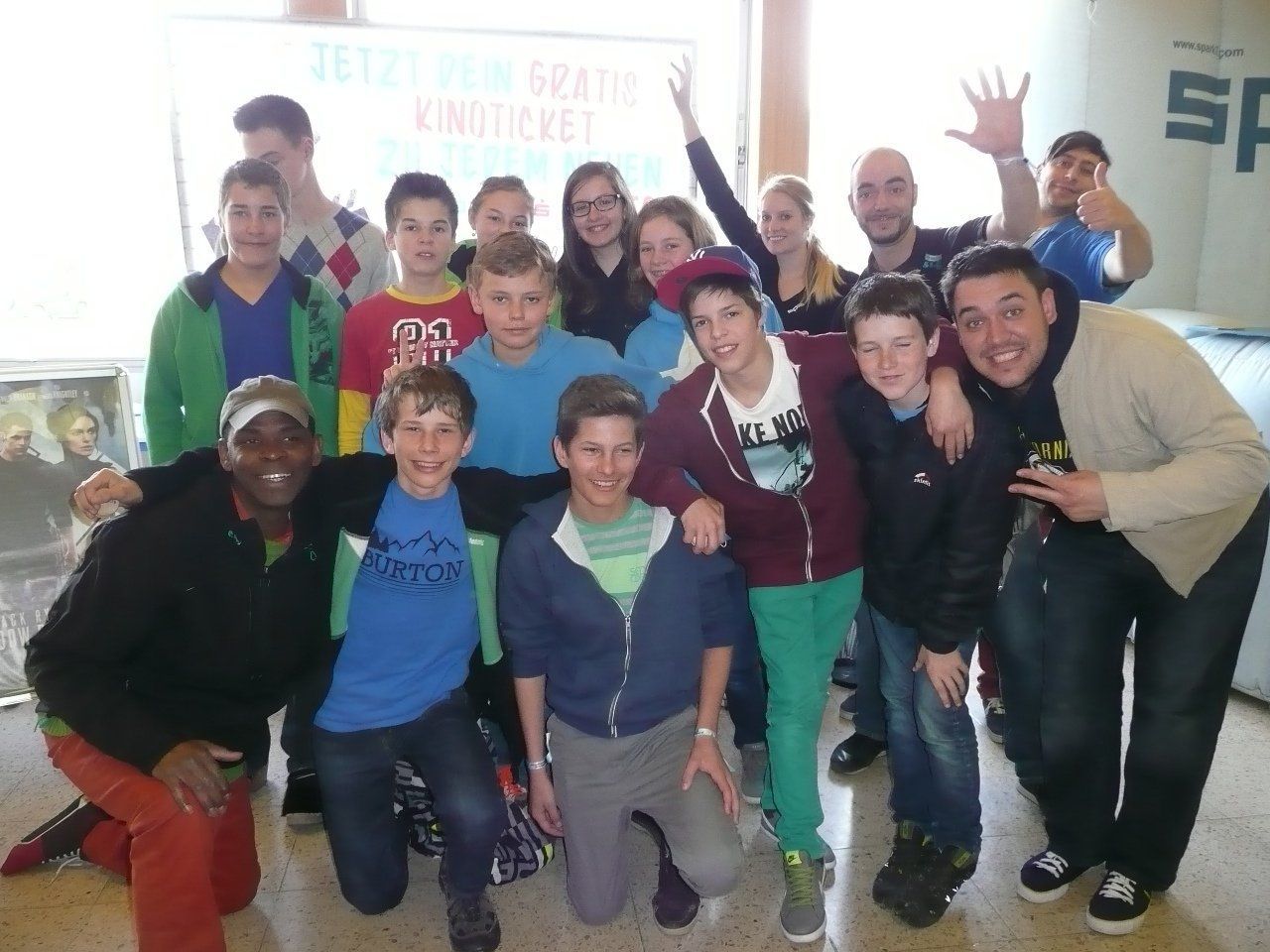 Den Schülerinnen und Schüler gefiel der Workshop-Tag sichtlich. Den Schülerinnen und Schüler gefiel der Workshop-Tag sichtlich.