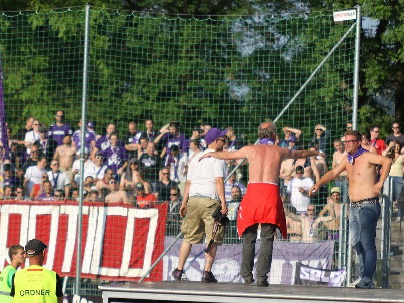 Über 200 Austria Salzburg Fans werden auf der Birkenwiese erwartet.