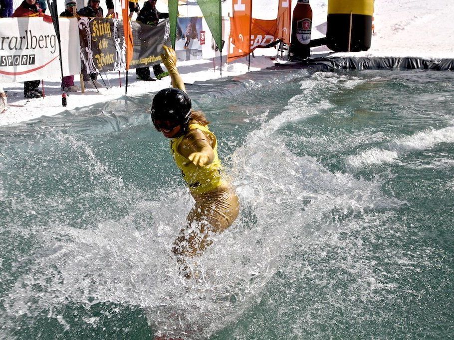 Die King of the water Tour startet am Sonnenkopf, so richtig Spaß ist angesagt. Die King of the water Tour startet am Sonnenkopf, so richtig Spaß ist angesagt.