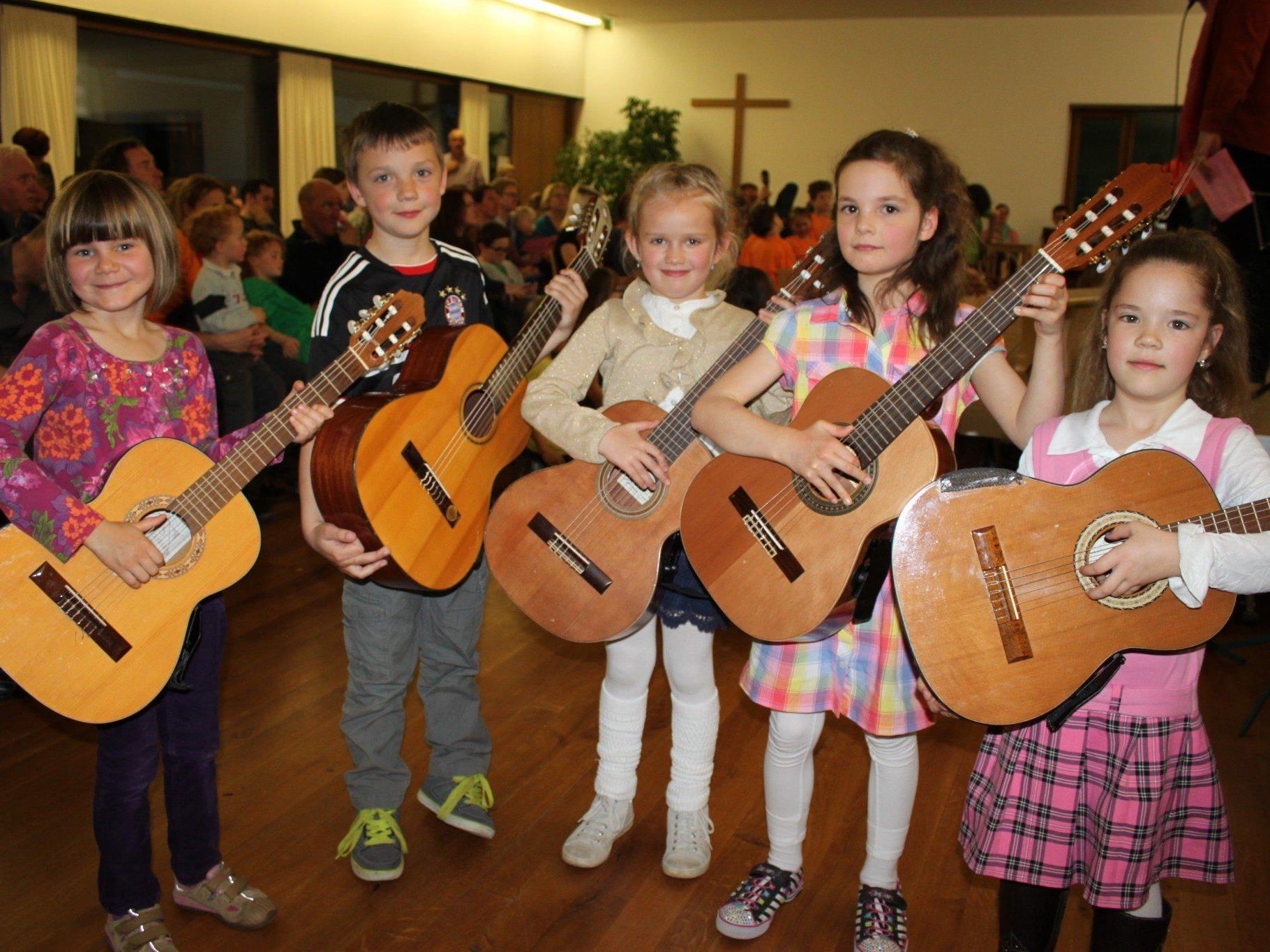 Beim „Zwergerl-Konzert“ am Samstagvormittag um 10 Uhr haben die jüngsten Musikschüler ihren großen öffentlichen Auftritt.