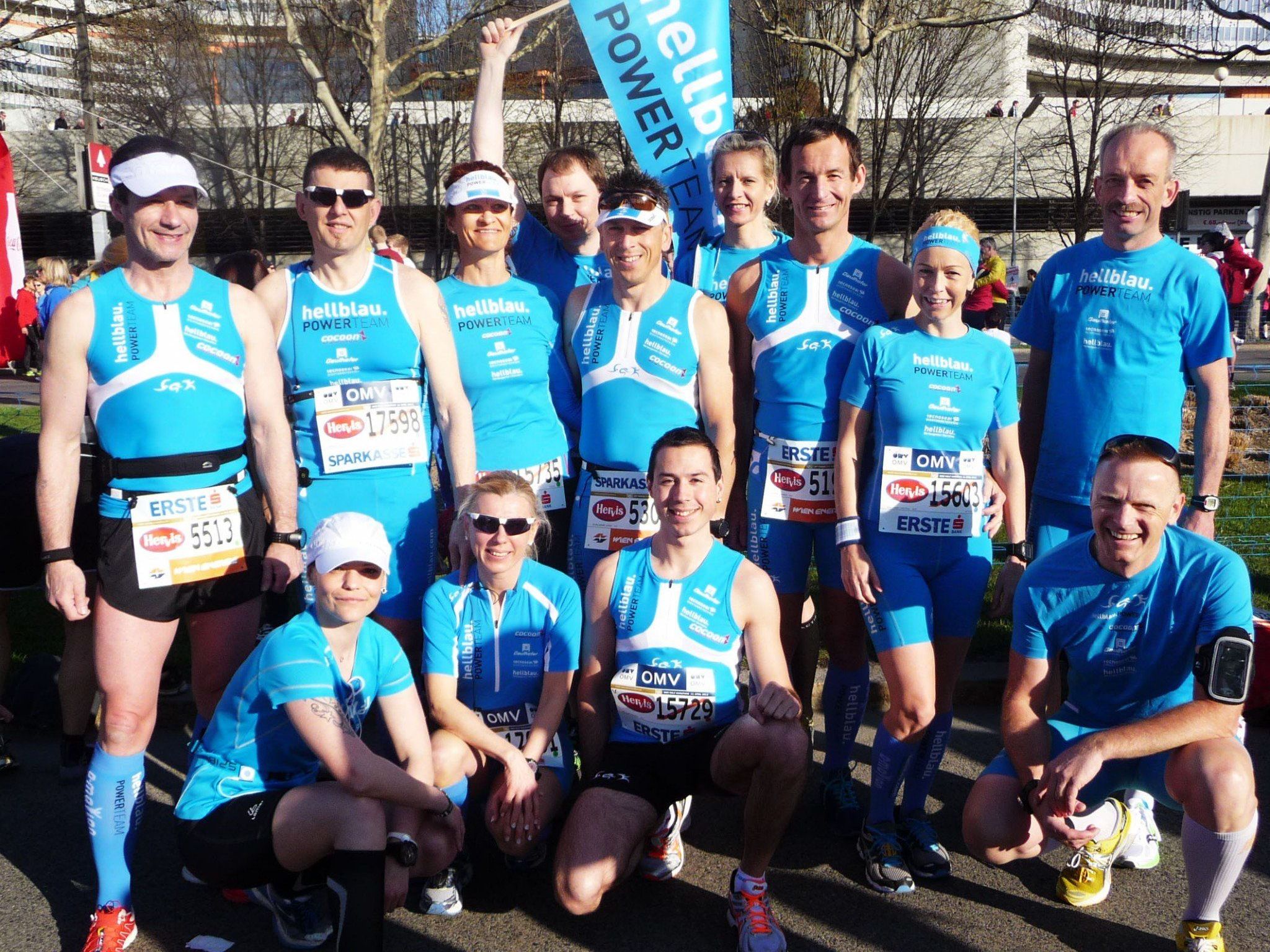 24 Athleten vom hellblau Powerteam sind in Lissabon beim Halbmarathon am Start. 24 Athleten vom hellblau Powerteam sind in Lissabon beim Halbmarathon am Start.