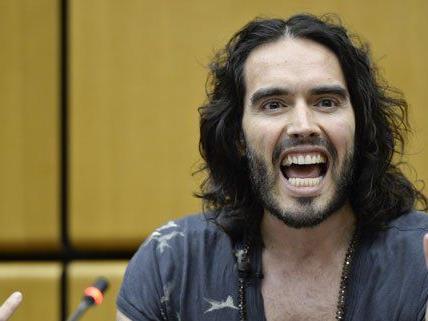 In Wien machte sich Russell Brand für die Legalisierung von Drogen stark.