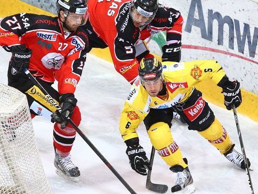 Vienna Capitals verloren am Sonntag. Vienna Capitals verloren am Sonntag.