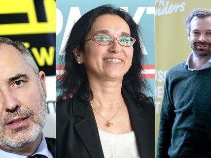 Bekannte Gesichter bei den Kleinparteien. Bekannte Gesichter bei den Kleinparteien.