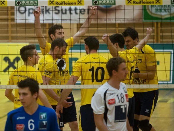 Überraschungssieg des VC Wolfurt in Innsbruck. Überraschungssieg des VC Wolfurt in Innsbruck.