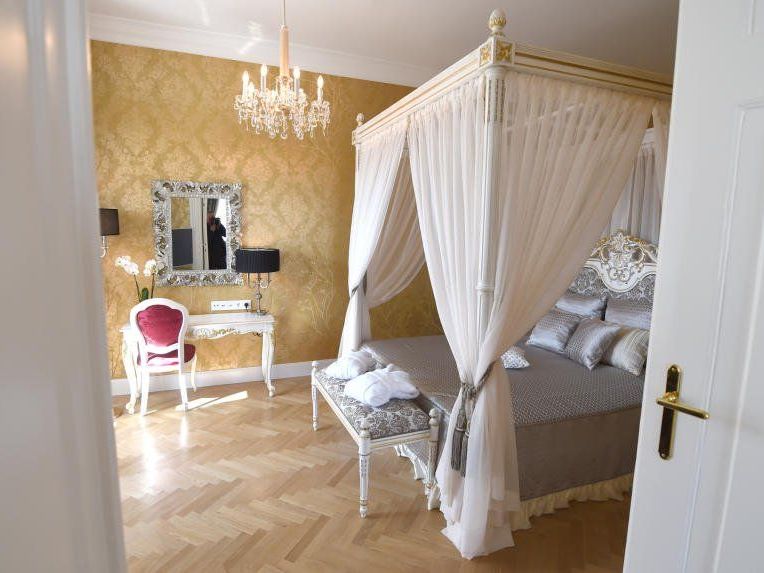 Die kaiserlichen Gemächer in dem Suite. Die kaiserlichen Gemächer in dem Suite.