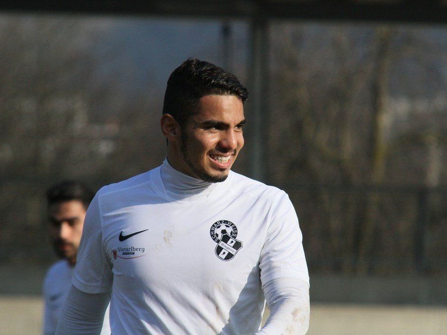 SW Bregenz-Stürmer Vinicius Gomes Maciel will bei seiner Rückkehr gleich im ersten Spiel ins Schwarze treffen. SW Bregenz-Stürmer Vinicius Gomes Maciel will bei seiner Rückkehr gleich im ersten Spiel ins Schwarze treffen.