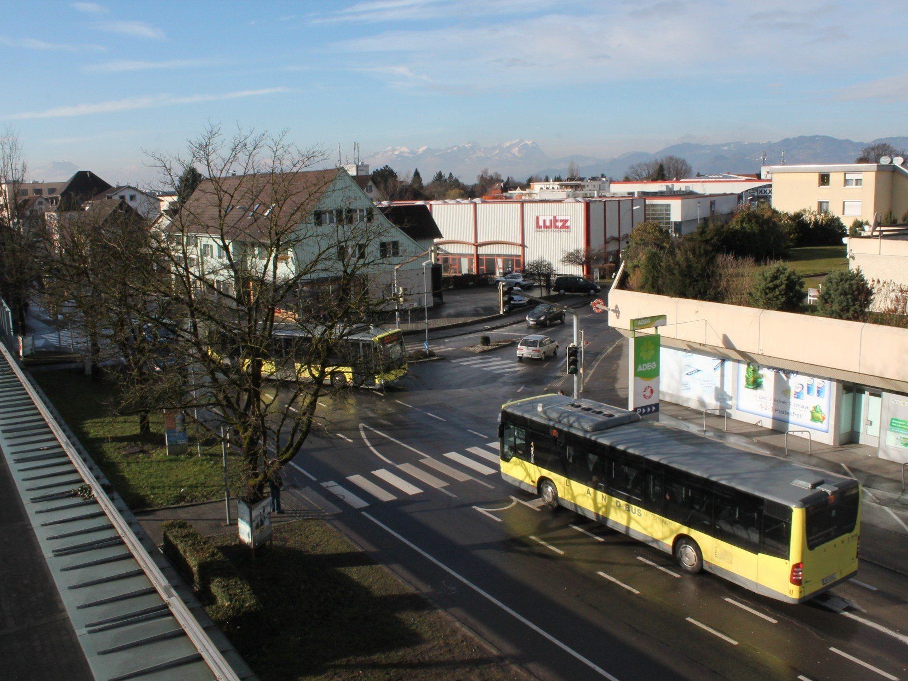 Kreuzung in Lauterach Kreuzung in Lauterach