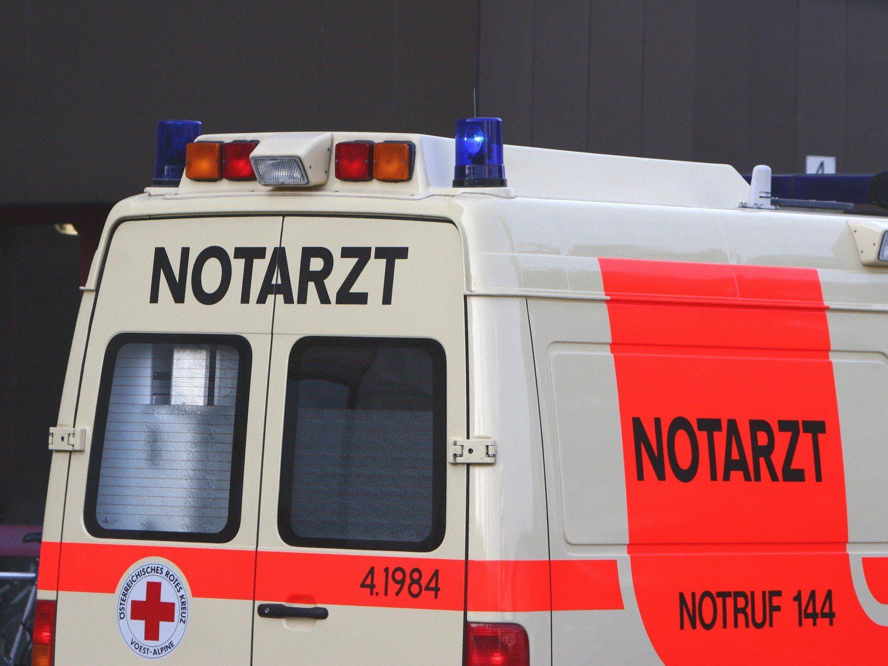 Der Verletzte wurde nach der Versorgung durch den Notarzt mit der Rettung ins LKH Bregenz gebracht.