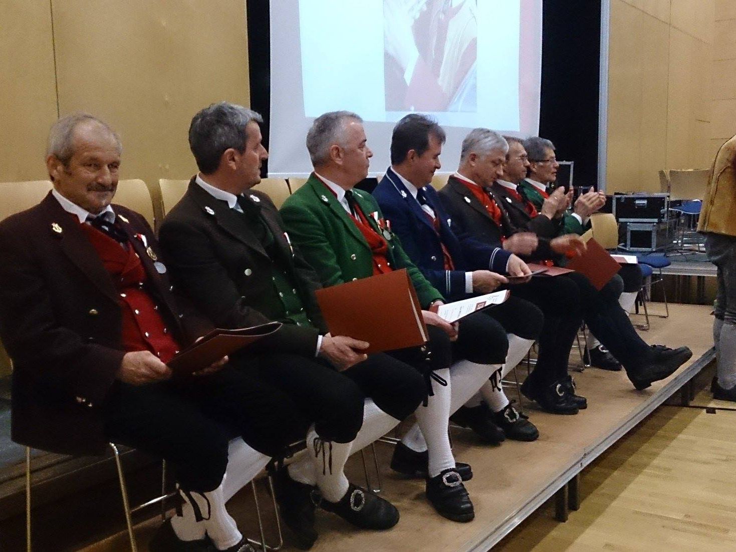 Stolze 40 Jahre ist Thomas Grissemann schon Mitglied beim Musikverein Reuthe Stolze 40 Jahre ist Thomas Grissemann schon Mitglied beim Musikverein Reuthe