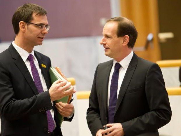 LH Markus Wallner und Dieter Egger kämpfen um Wählerstimmen LH Markus Wallner und Dieter Egger kämpfen um Wählerstimmen