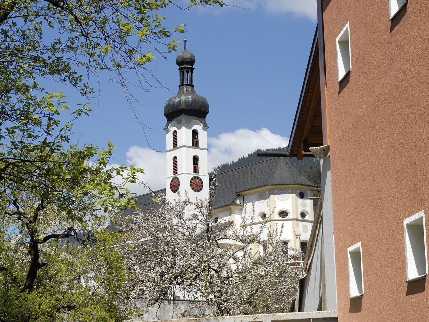 Pfarrkirche Tschagguns am Mittwoch, dem 16. April 2014