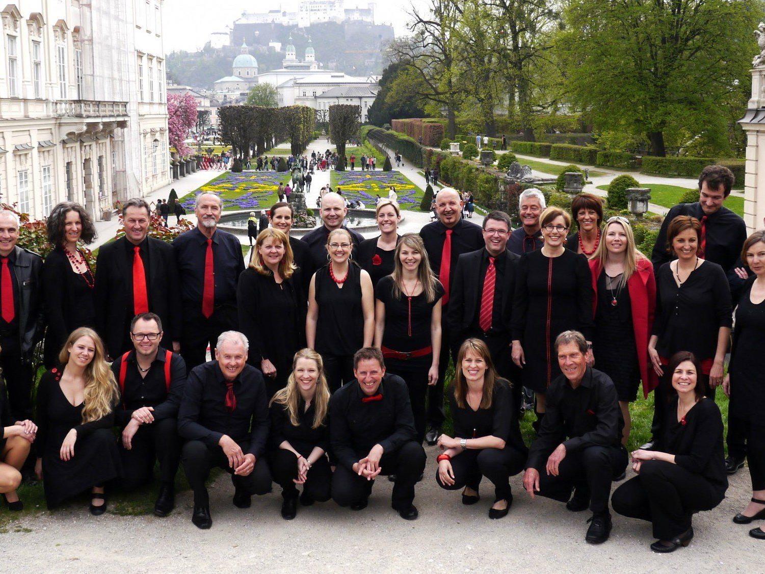 Stolz sind die Mitglieder von "Gioia" auf ihre Teilnahme bei "Österreich singt".
