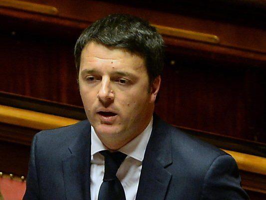 Italiens junger Premier Matteo Renzi