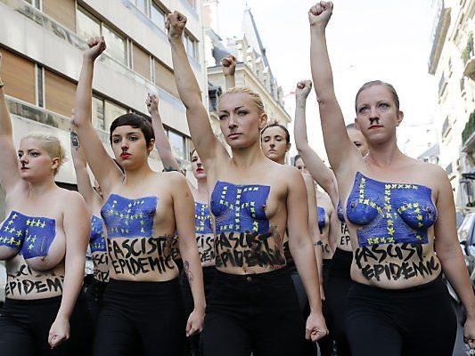 Femen selbst bei Feministinnen umstritten