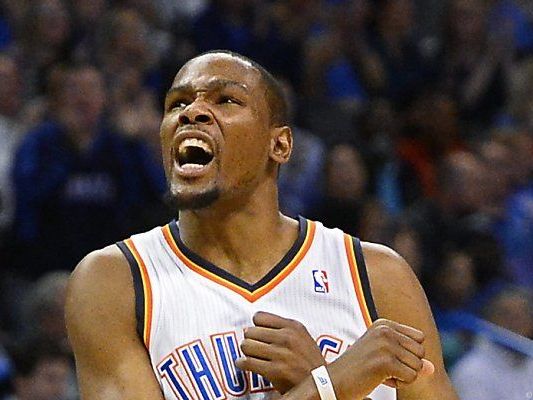 Kevin Durant machte den kleinen Unterschied Kevin Durant machte den kleinen Unterschied