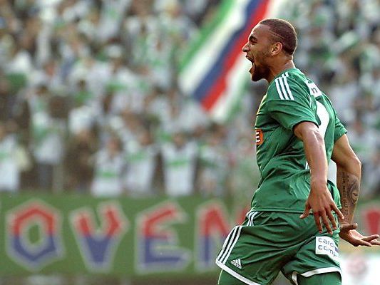 Terrence Boyd schoss Rapid in den Europa Cup Terrence Boyd schoss Rapid in den Europa Cup