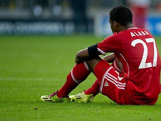 Alaba am Boden zerstört Alaba am Boden zerstört