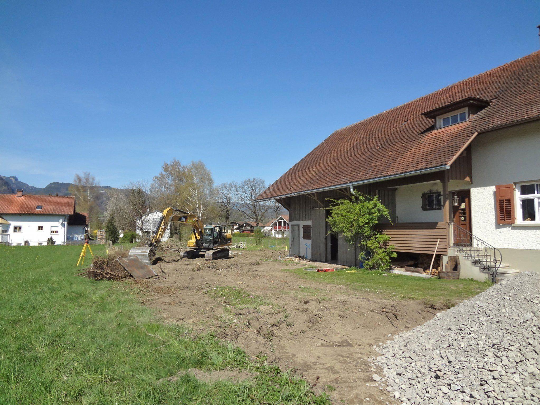 Die Bauarbeiten für "Betreutes Wohnen Meiningen" haben bereits begonnen.