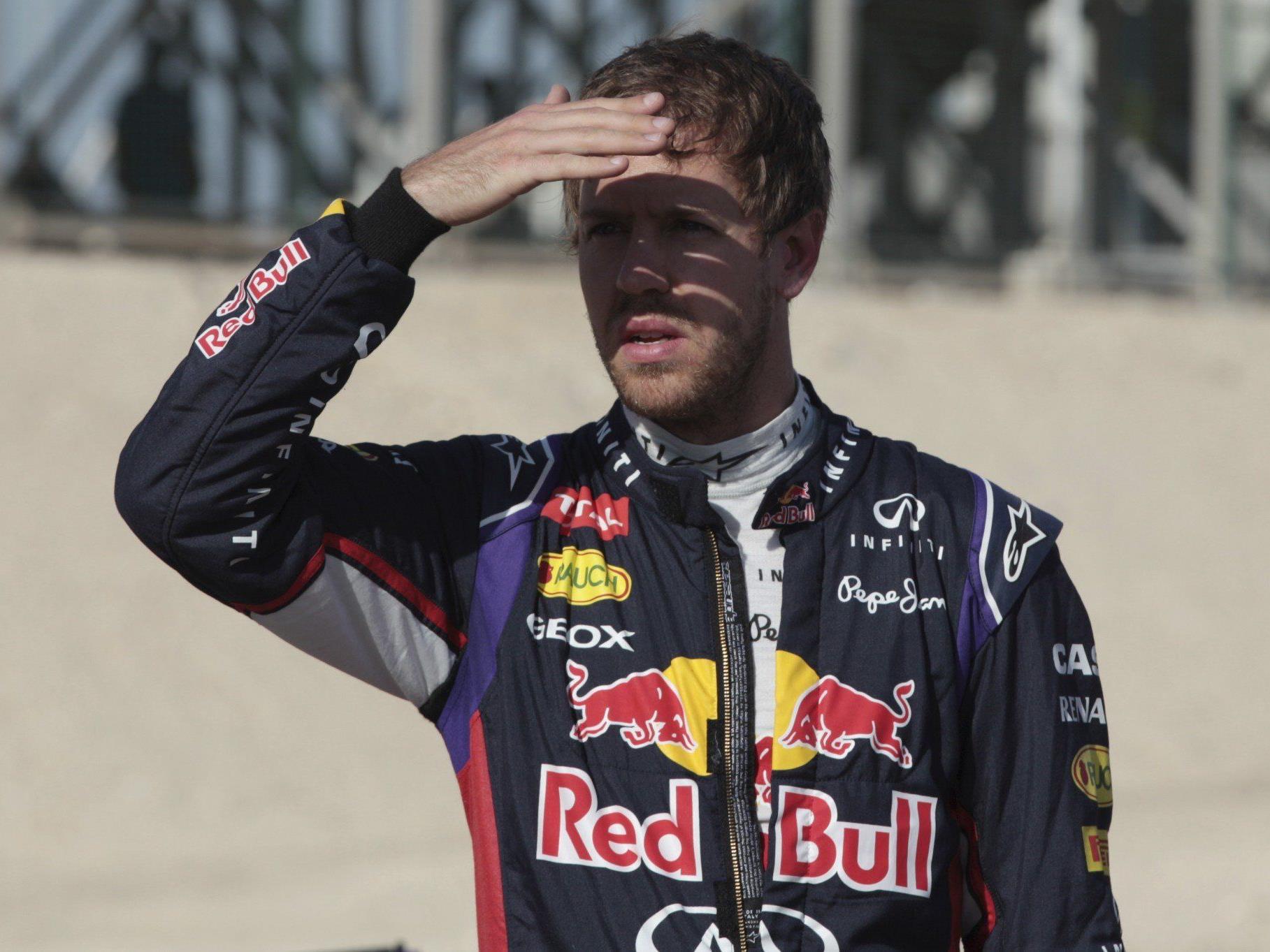 Sebastian Vettel sieht die erste Startreihe in Bahrain nur von Platz elf aus.