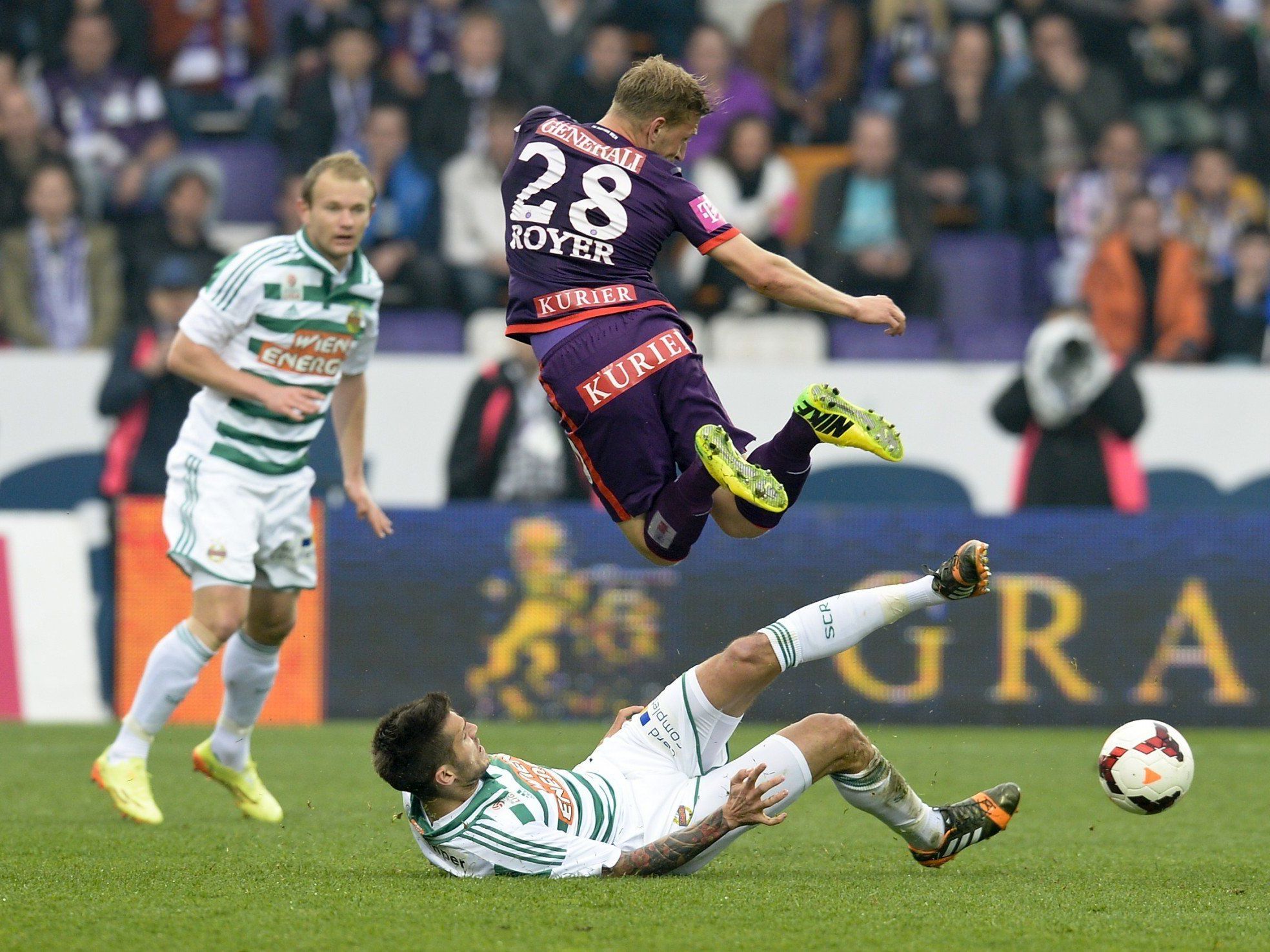 Rapid gewinnt 309. Derby Rapid gewinnt 309. Derby