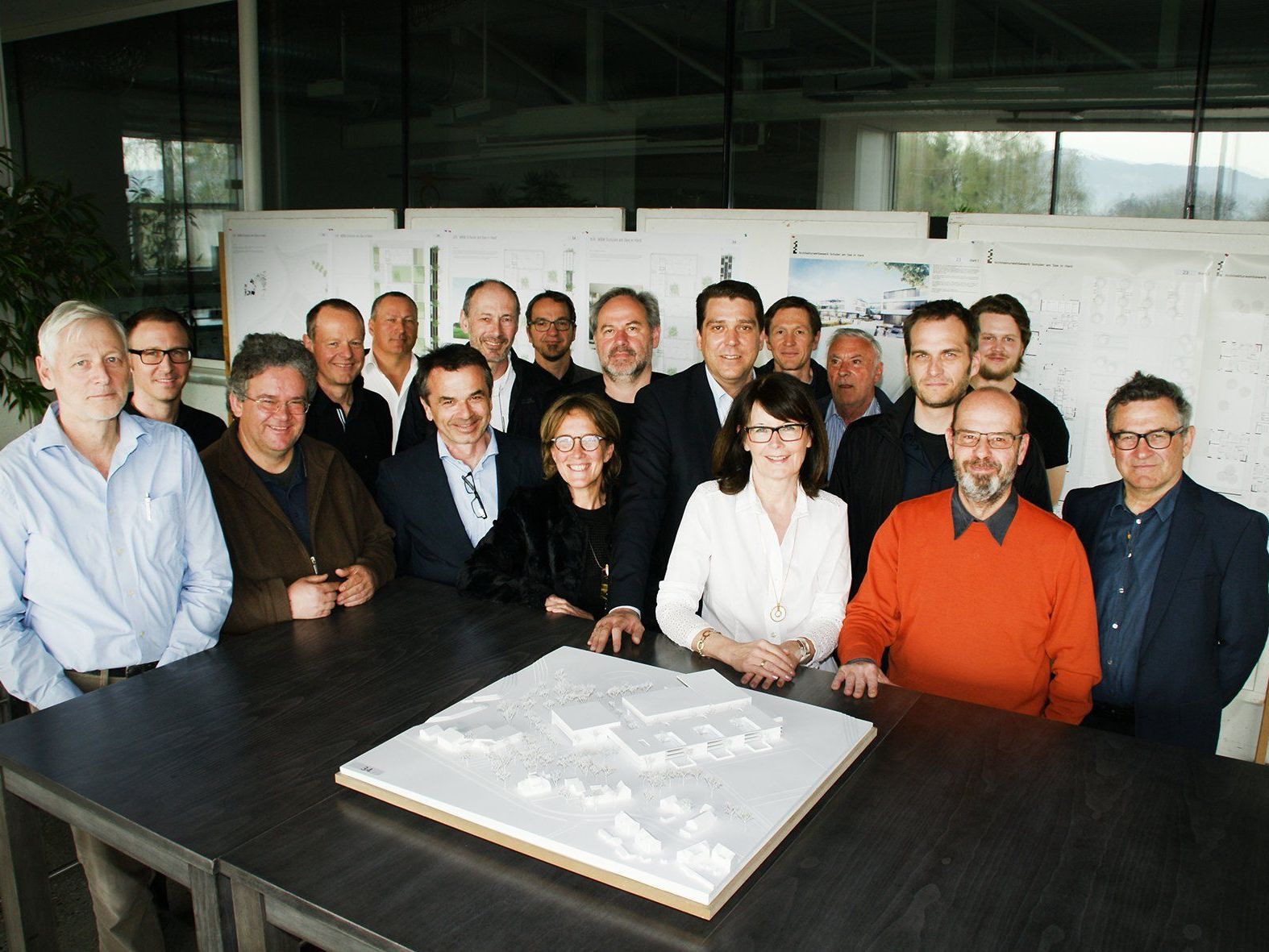 Jury kürt Einreichung des Dornbirner Architekturbüros „Baumschlager Hutter Partners“ einstimmig zum Siegerprojekt. Jury kürt Einreichung des Dornbirner Architekturbüros „Baumschlager Hutter Partners“ einstimmig zum Siegerprojekt.