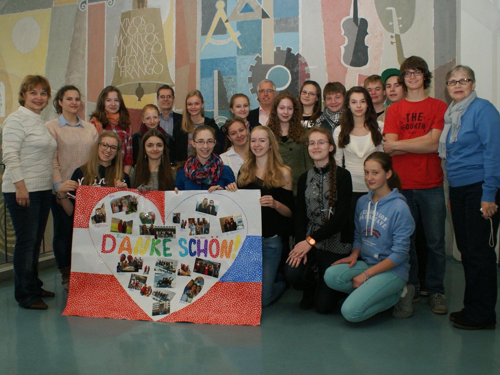 Schüler aus Bludenz und Jekaterinburg lebten eine Woche lang Gemeinschaft