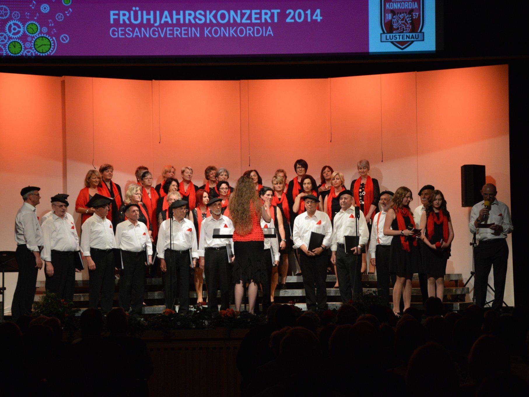 Erfrischendes Frühjahrskonzert des Gesangverein Konkordia Lustenau