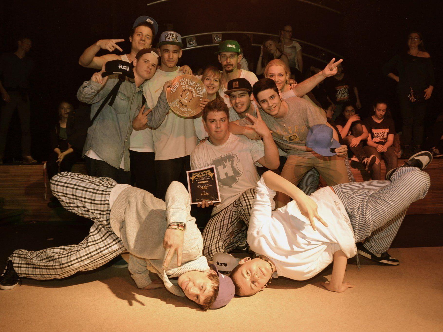 Die besten Hip Hop Tänzer zeigten ihr Können beim Contest im K-Shake in Röthis.