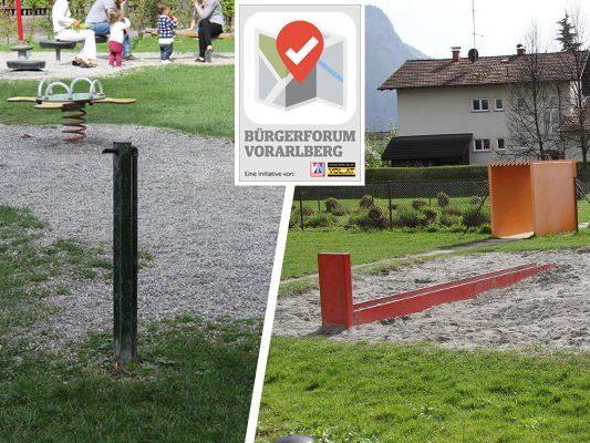 Einen Wasserhahn und mehr Schatten, das wünschen sich die Dornbirner Eltern im Bürgerforum Vorarlberg.