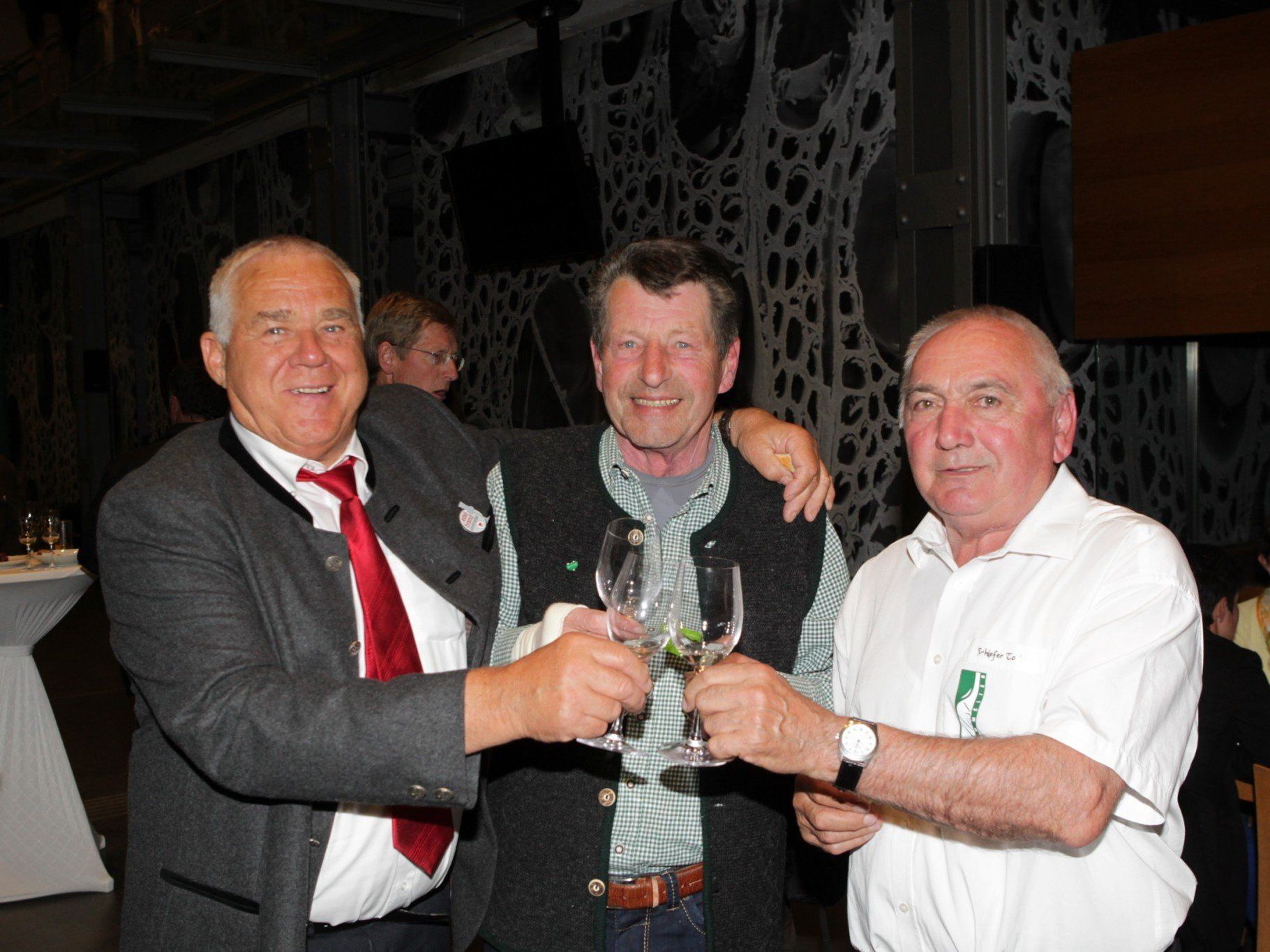 Brenner des Jahres 2014 Albert Loacker, Sortensieger Herbert Stückler, Moster des Jahres 2013 Toni Schiefer Brenner des Jahres 2014 Albert Loacker, Sortensieger Herbert Stückler, Moster des Jahres 2013 Toni Schiefer