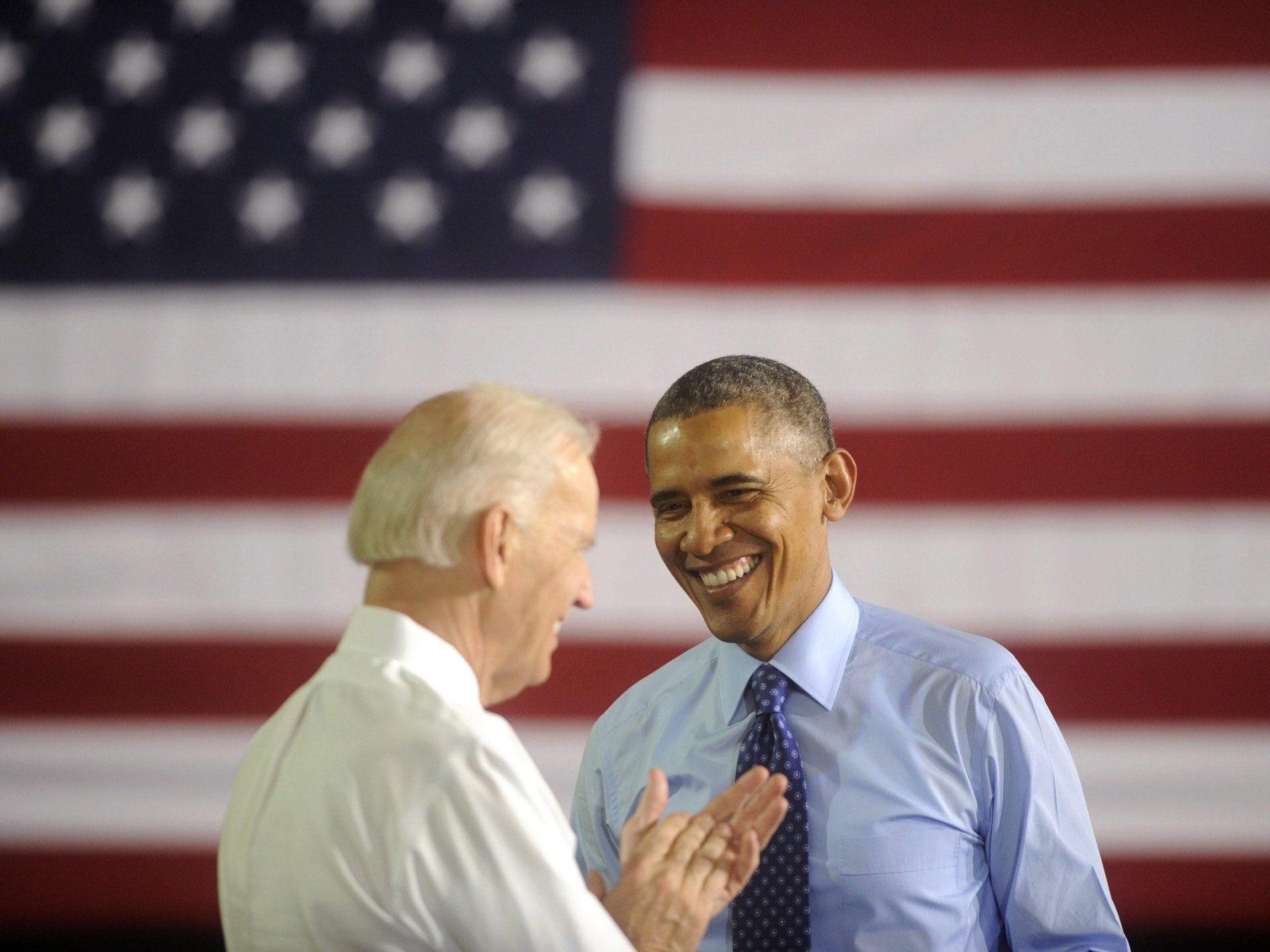 Barack Obama und Joe Biden veröffentlichen Selfie auf Instagram