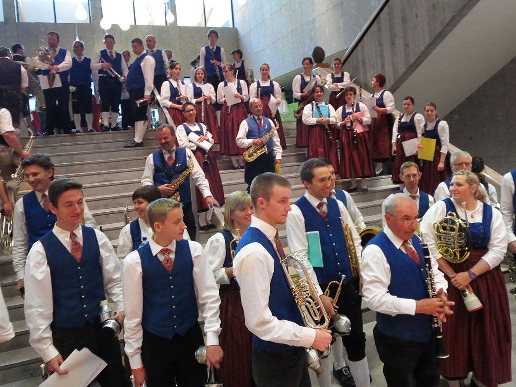 Der Musikverein Nofels sammelte wieder Punkte Der Musikverein Nofels sammelte wieder Punkte
