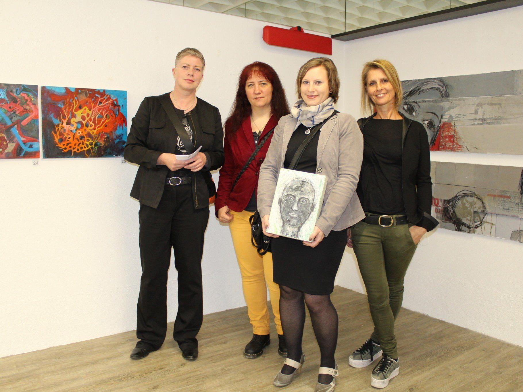 Sigrid Hutter, Verocska Kosch, Andrea Matt und Andrea Cavegn.