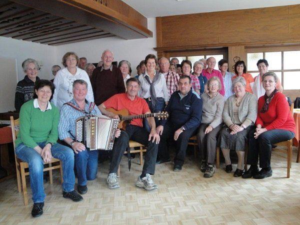 Bergfrühstück des Pensionistenverbandes Mittel- und Hinterwald Bergfrühstück des Pensionistenverbandes Mittel- und Hinterwald
