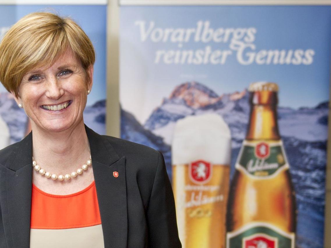 Seit sechs Jahren ist Sabine Treimel Marketingleiterin der Brauerei Fohrenburg.
