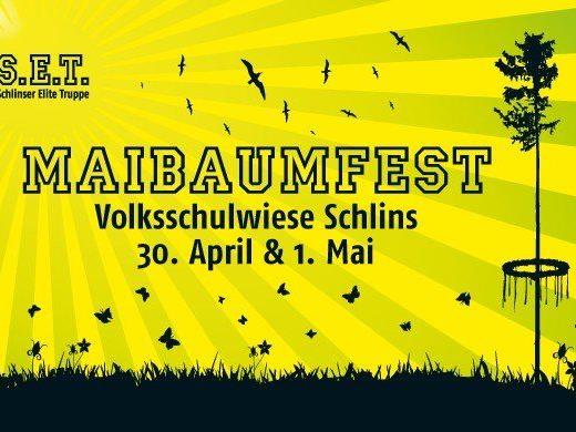 Maibaumfest in Schlins am 30. April.