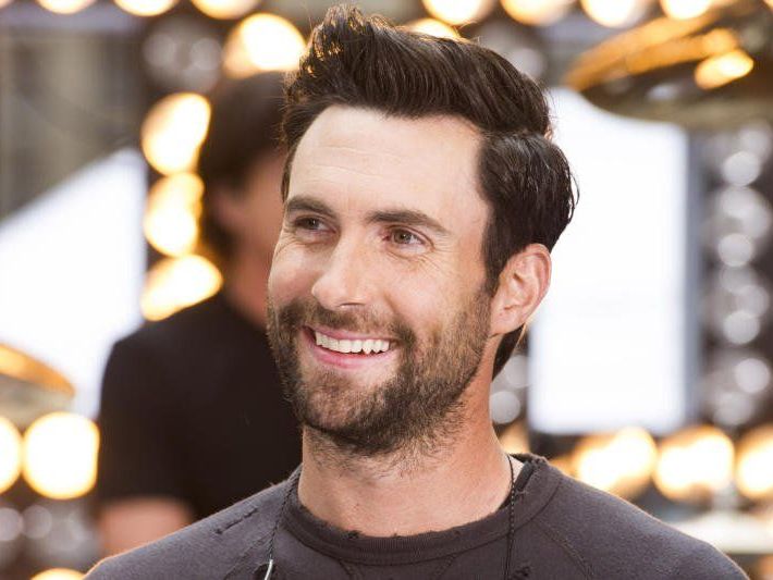 Auch Sänger Adam Levine ließ die Haare sprießen Auch Sänger Adam Levine ließ die Haare sprießen