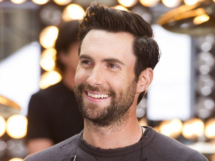 Auch Sänger Adam Levine ließ die Haare sprießen