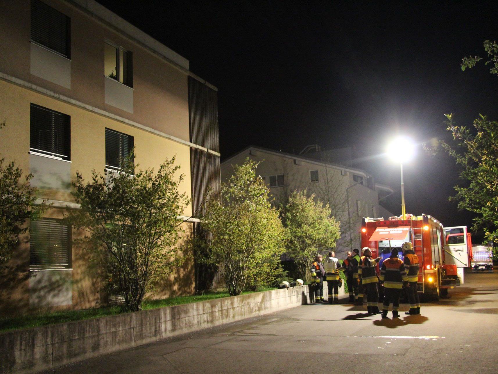 Beim Grillen geriet in Bregenz ein Balkon in Brand.