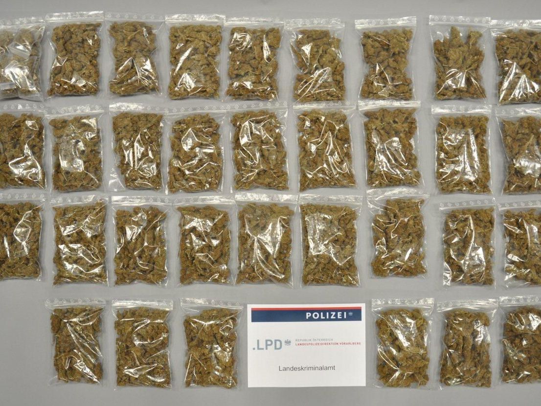 Fünf Kilogramm Marihuana gefunden Fünf Kilogramm Marihuana gefunden