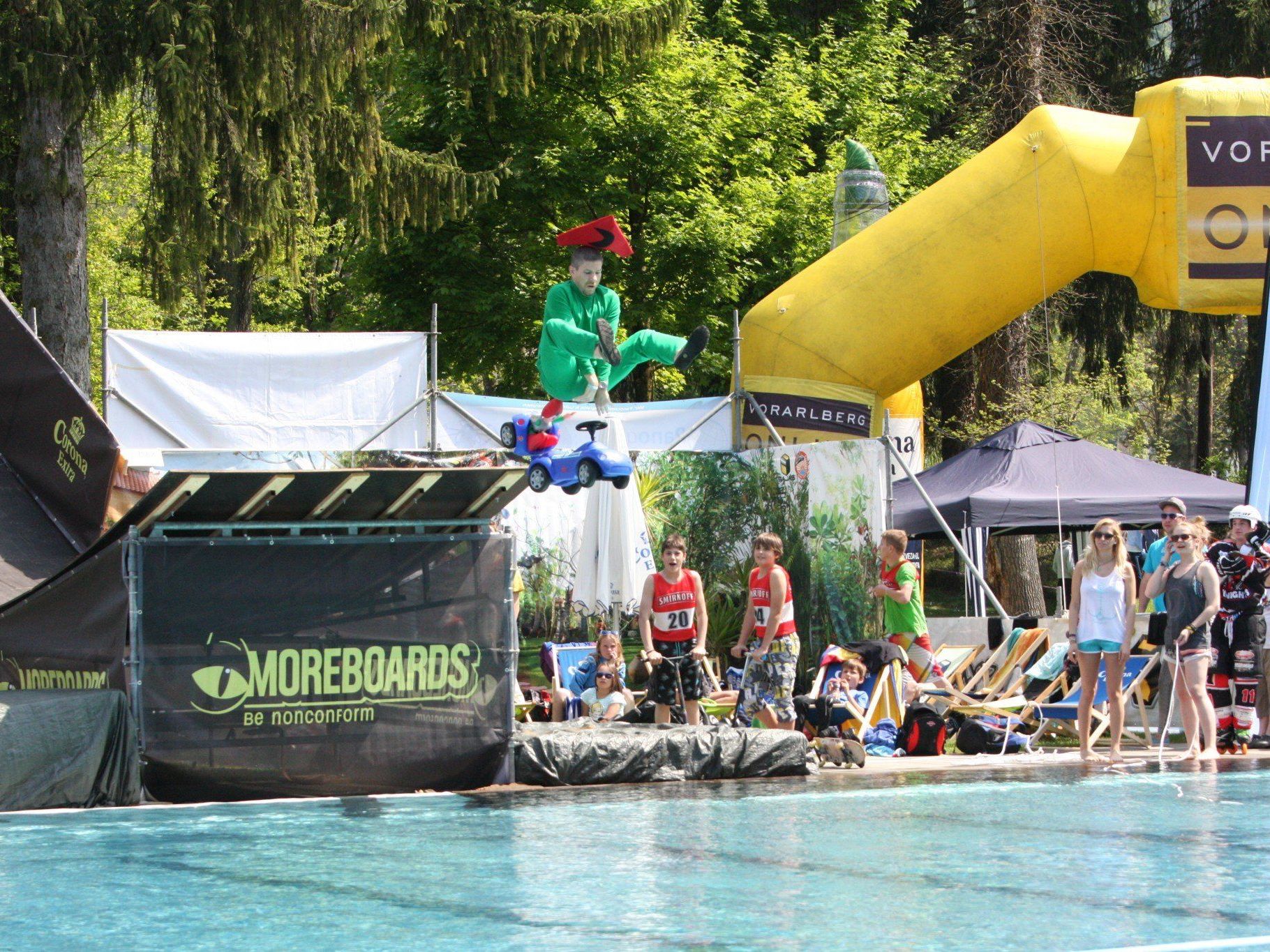 Spektakuläre Jumps Spektakuläre Jumps