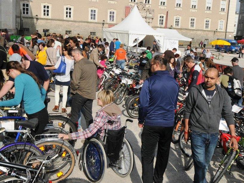 Am Samstag kann man beim Salzburger Radfrühling wieder Schnäppchen ergattern