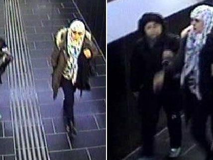 Diese beiden Frauen werden von der Polizei gesucht. Diese beiden Frauen werden von der Polizei gesucht.