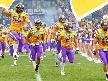 Die Vikings konnten das Spiel gegen die Danube Dragons für sich entscheiden. Die Vikings konnten das Spiel gegen die Danube Dragons für sich entscheiden.