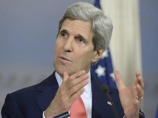 US-Außenminister Kerry sprach die Sanktionen aus
